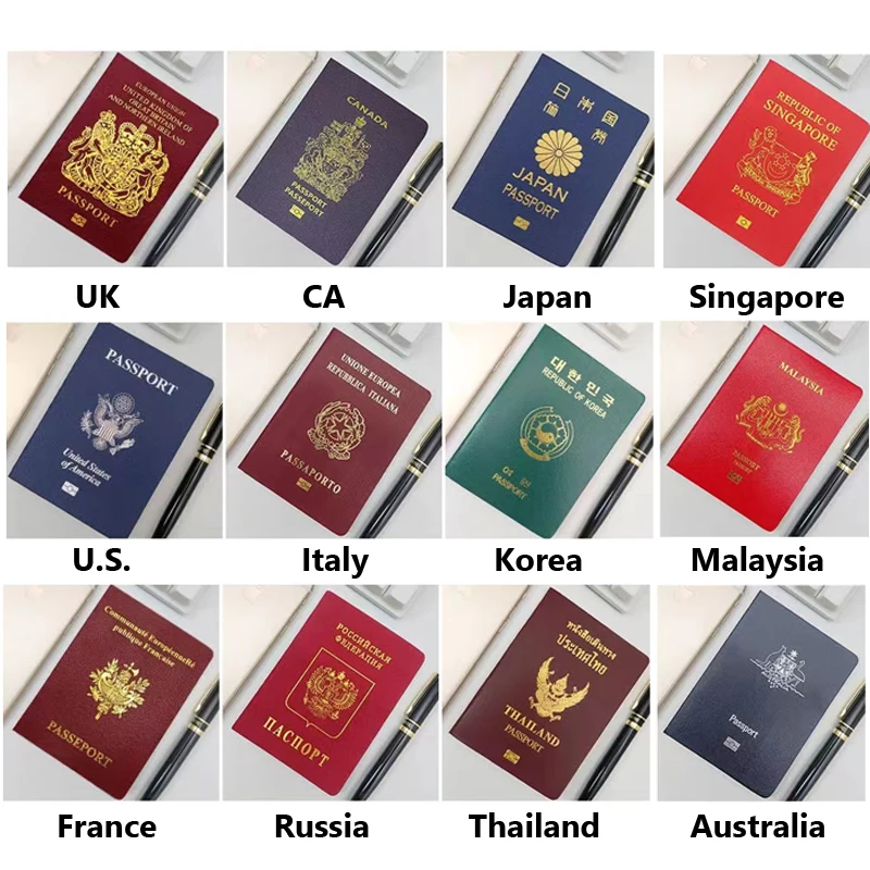 

Creative Journal Filming 32 Stationery Countries Notebook Passport Prop School Planner Pocket Gift Simulation Supplies