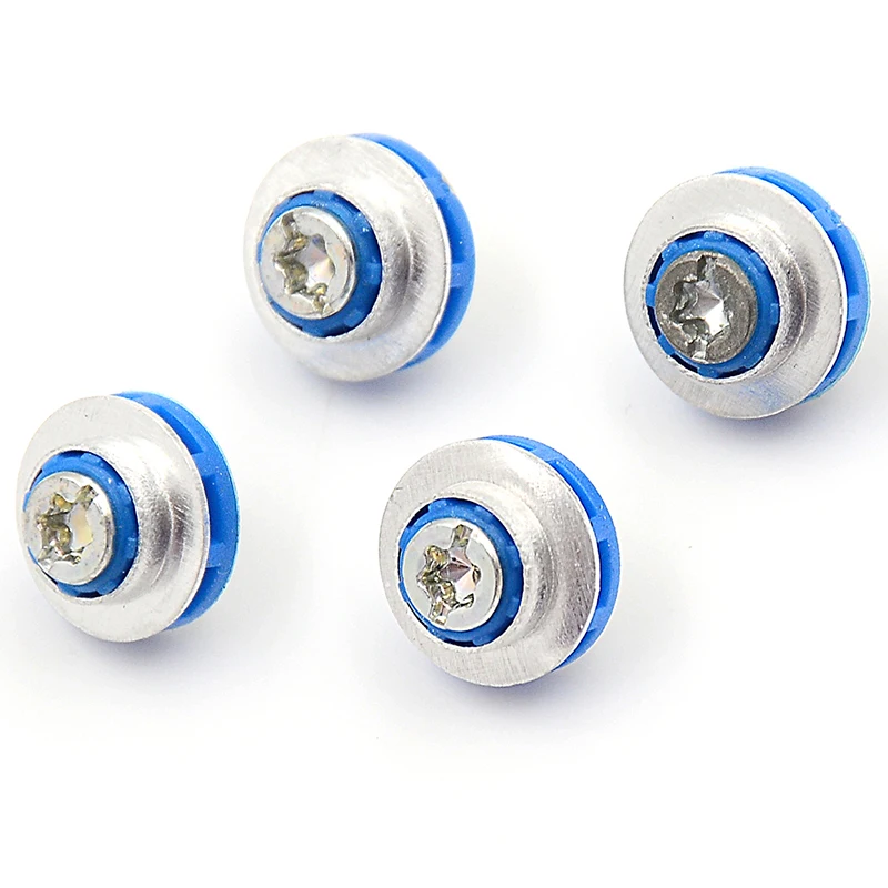 

4pcs Blue Screws For HP 3.5 HDD DC7800 DC7900 8000 8100 Z400 Z600 Screws Isolation Grommet 450712-001 Mute Mounting Fit for most