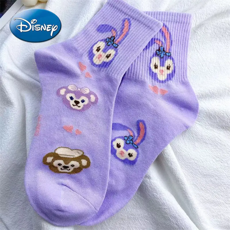 

Женские осенне-зимние универсальные хлопковые носки Disney StellaLou