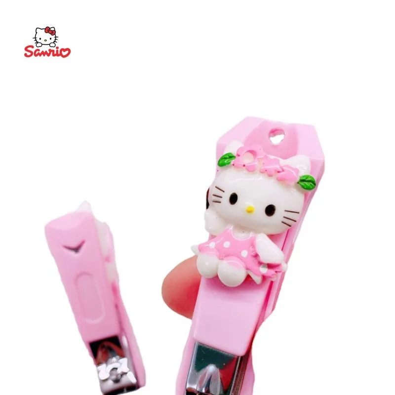 

Hello Kitty Kawaii Anime Cartoon Creative Peripheral Shape Stainless Steel Nail Clippers Scissor Adult Nail Clippers Wholesale