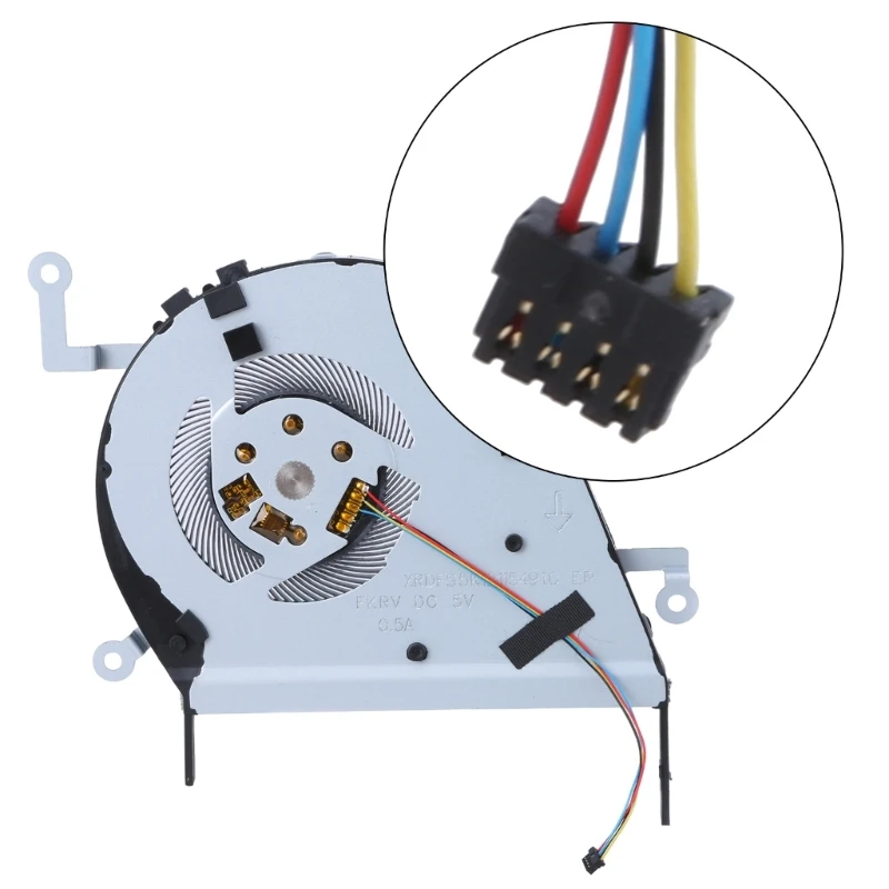Вентилятор охлаждения процессора ноутбука DC5V 0.5A 4-контактные радиаторы для ADOL