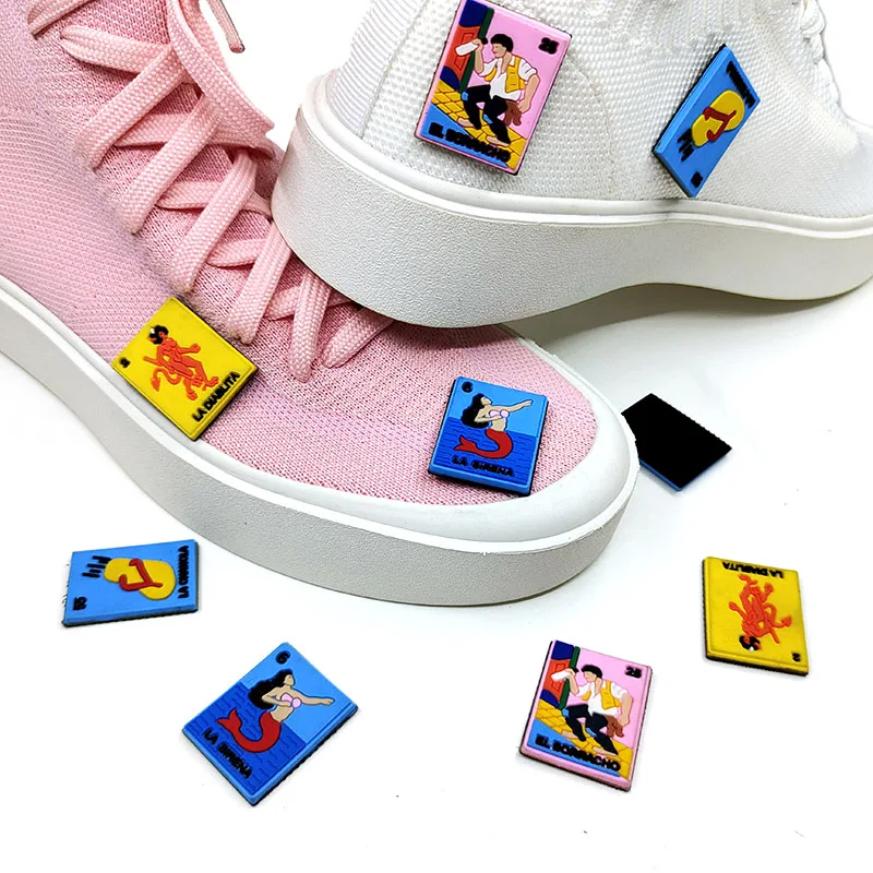 1 шт. буквы сделай сам наклейки на липучке для вельветовых сумок ПВХ нашивки обуви