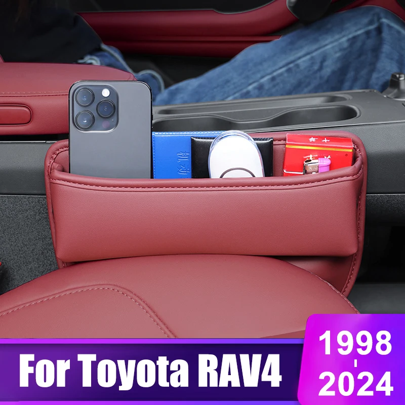 

For Toyota RAV4 XA10 20 30 40 50 1998 2010 2014 2015 2016 2017 2018 2020 2021 2022 2023 2024 Car Seat Slit Gap Box Accessories