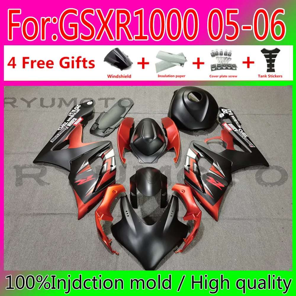 

Motorcycles Bodywork ABS Fairing Kit For Suzuki GSXR1000 2005 2006 K5 GSXR 1000 05 Plastic Fairings