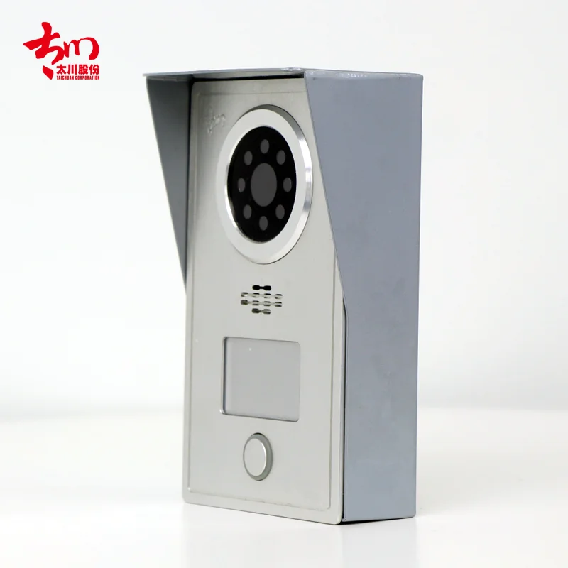 

2022 hot sell home security metal video intercom doorbell for villa IP video door phone intercom system