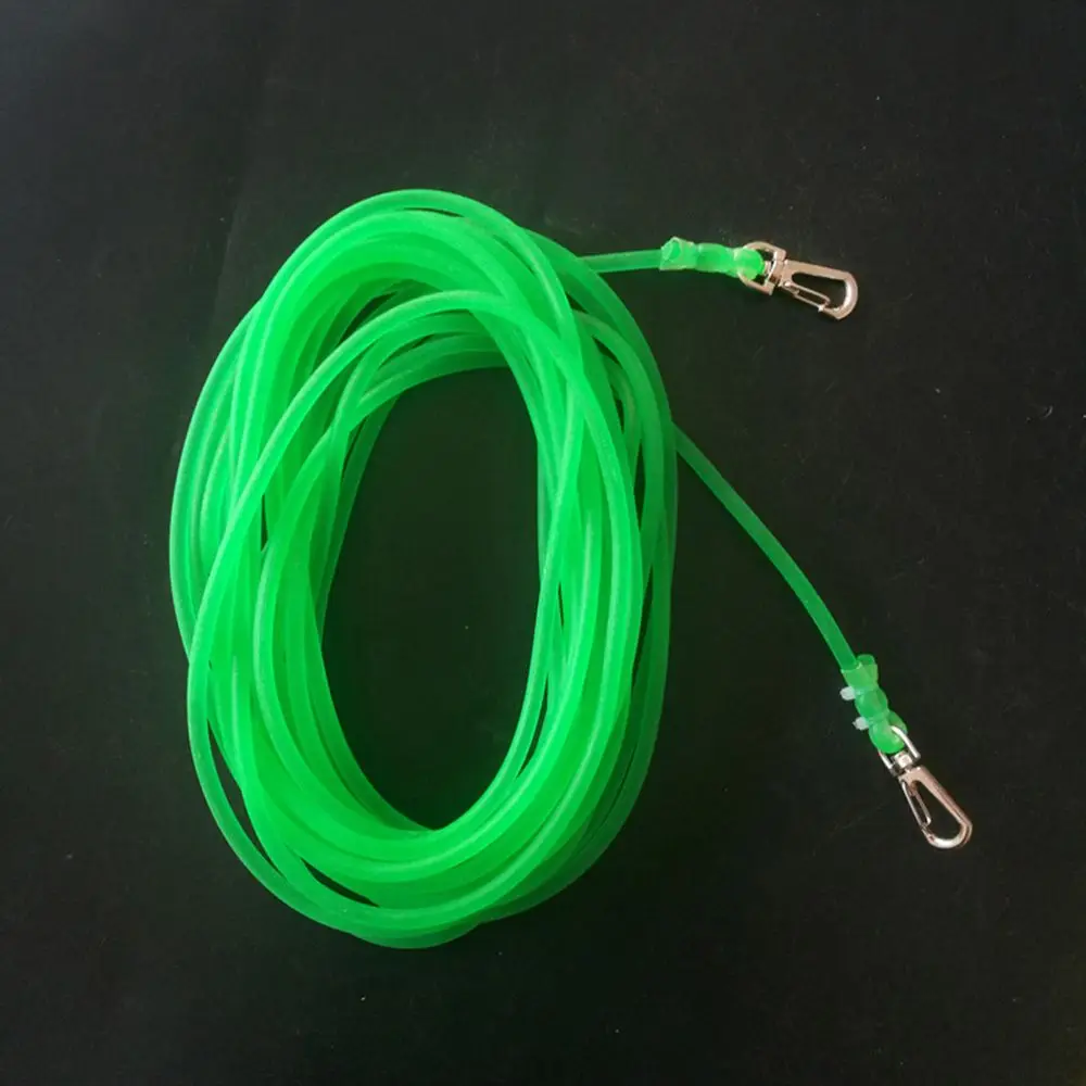 

Protection Elastic Rubber Soild Cord Fishing Rod Kayak Paddle Leash Rope Fishing Accessories Supplies Yellow Green Color Random