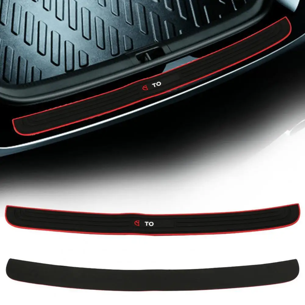 

YT-050511 Universal Car Rear Bumper Protector Anti-scratch Rubber Strip for Auto