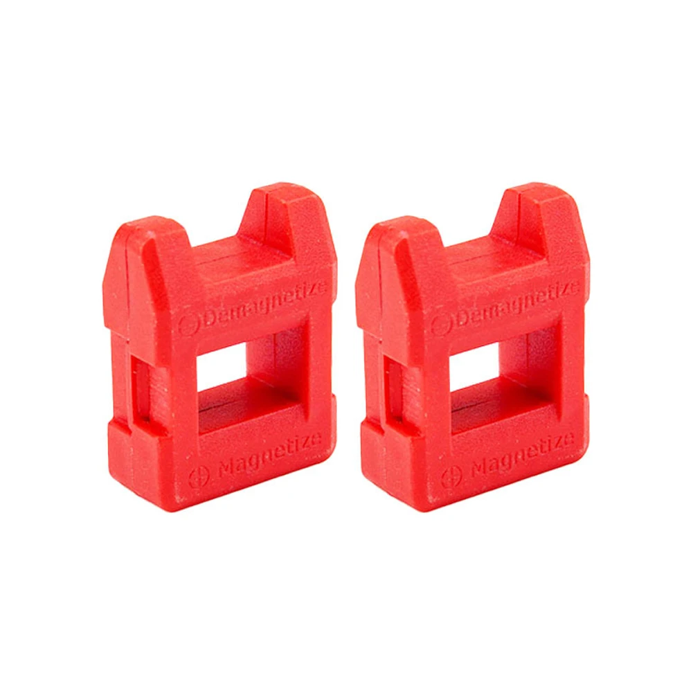 

Tools & Workshop Equipment 2 In 1 Demagnetizer Magnetizer 28*35 Mm Black For Screwdrivers Or Steel Tools Yellow