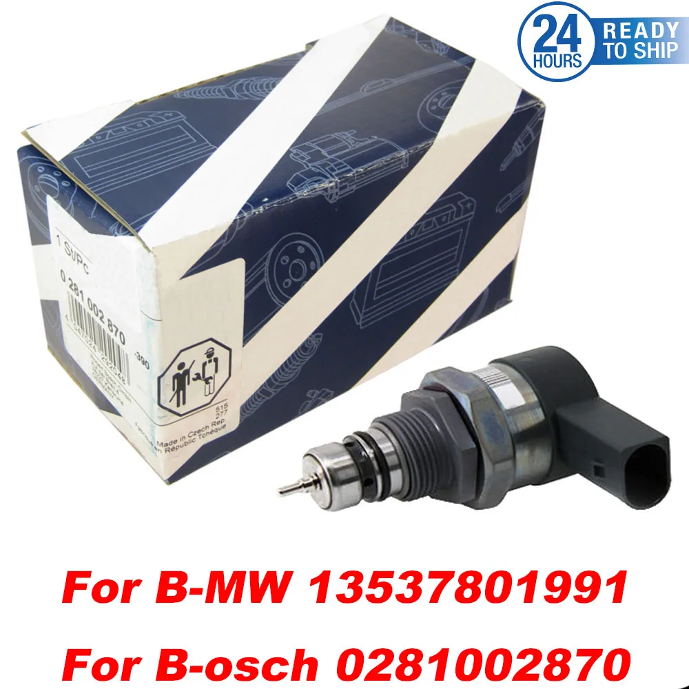 

New For B-osch Original OEM 0281002870 13537801991 Fuel Pressure Control Valve Regulator For B-MW 1 E81 E87 3 Coupe E92