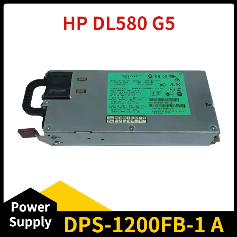 

DPS-1200FB A HP DL580 G5 Power Supply 438202-002 440785-001+6pin Graphics Card Power Supply for Mining 6Pin to 8Pin