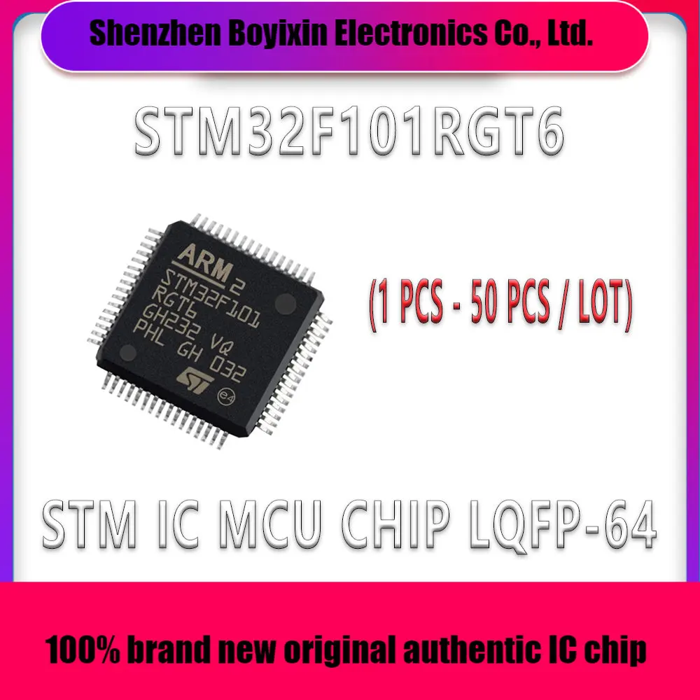 STM32F101RGT6 STM32F101RG STM32F101 STM32F STM32 STM IC MCU Chip LQFP-64