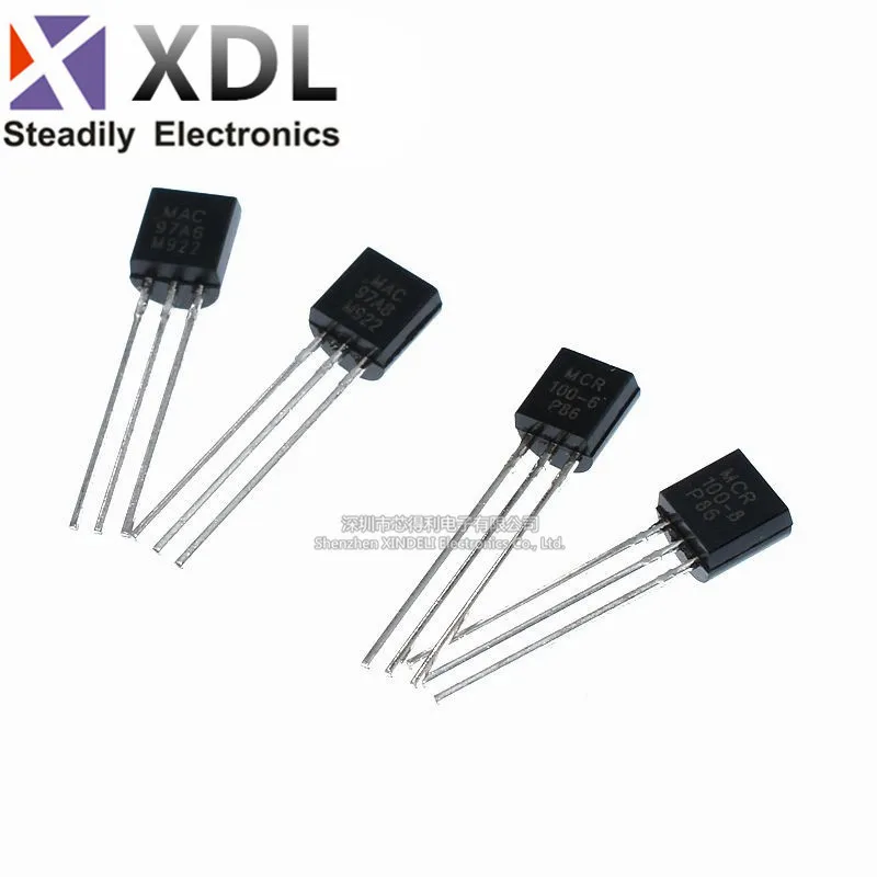 

50PCS MAC97A8 MAC97A6 MCR100-6 MCR100-8 2SC1815 2SA1015 2SA733 2SC945 MCR100 97A8 97A6 C1815 A1015 A33 C945 New