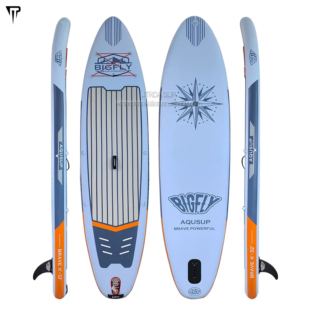BIGFLY 11 'Новый круглый дизайн SUP Высококачественная надувная доска из ПВХ на