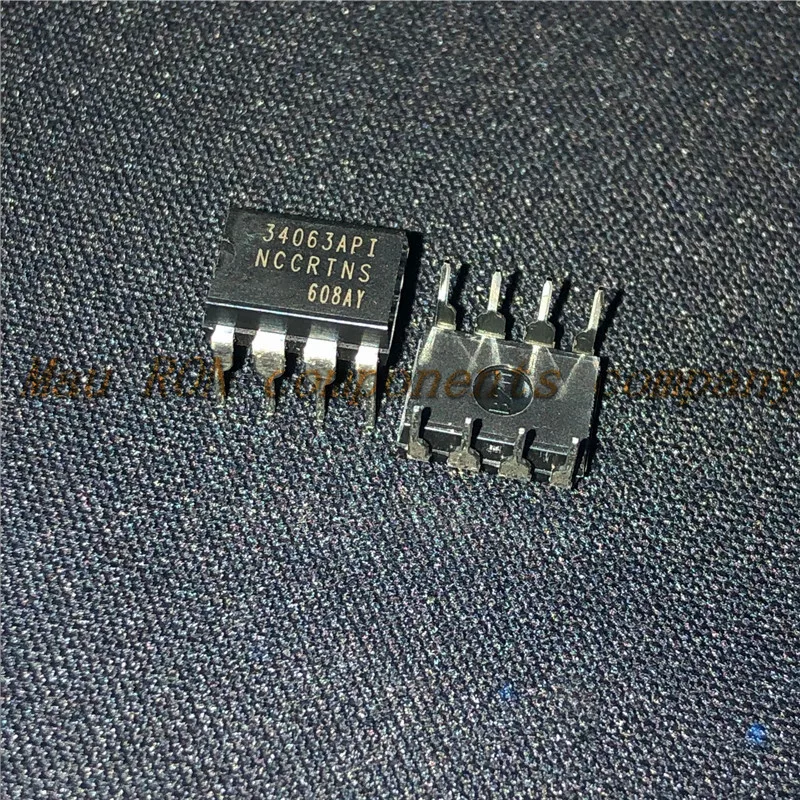 10 шт./лот MC34063API DIP8 MC34063AP1 DIP-8 MC34063 34063API новый оригинальный в наличии