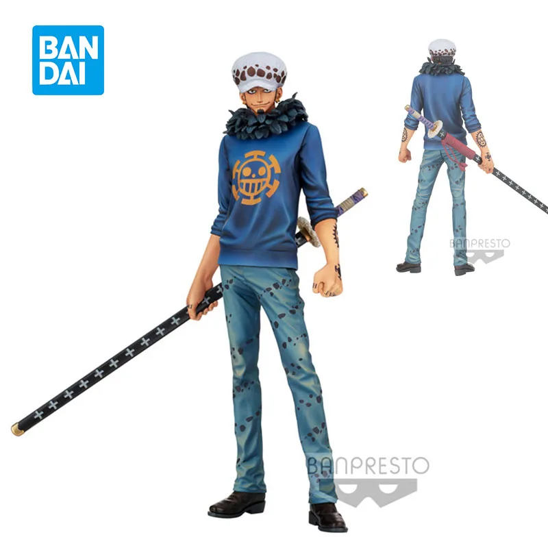 

Newest Banpresto One Piece MSP Trafalgar D. Water Law Original Figure Model Action Anime Collectible Toys 26Cm
