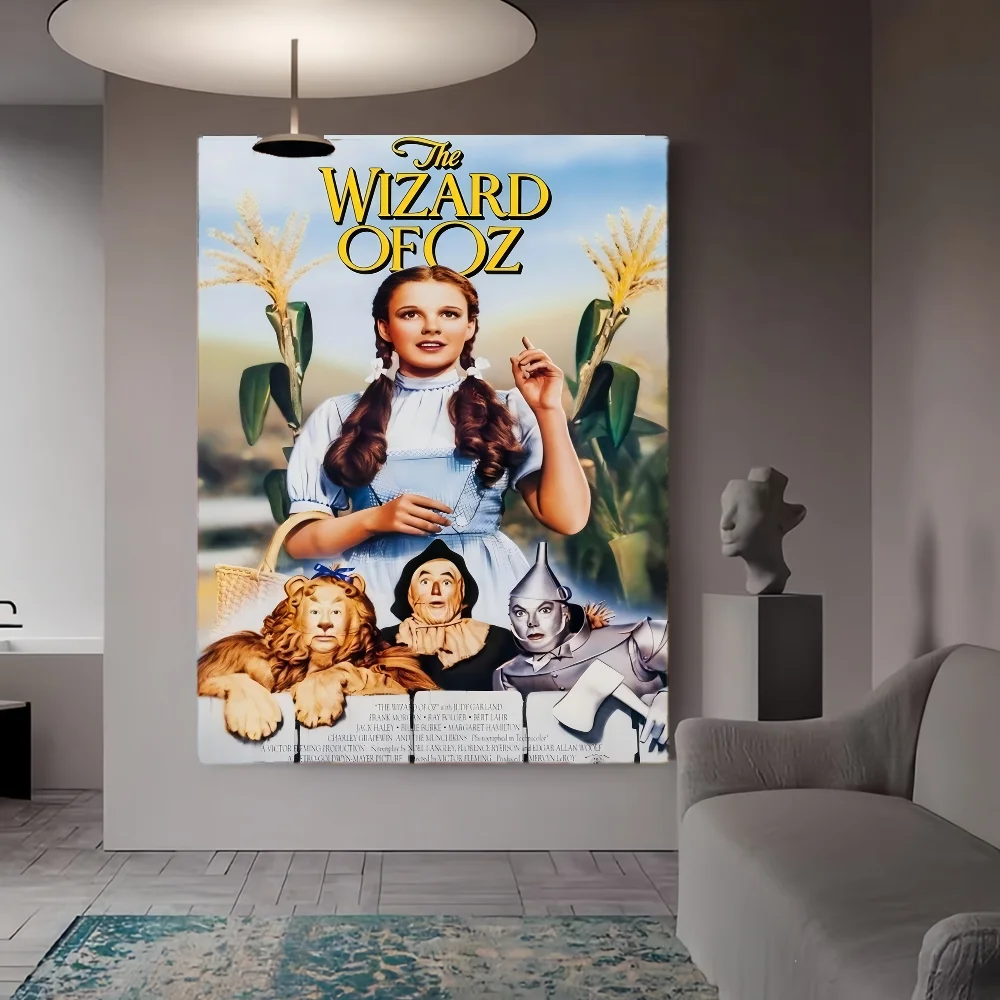 Аниме-плакаты W-Wizard Of O-Oz липкие белые бумажные наклейки сделай сам комната бар