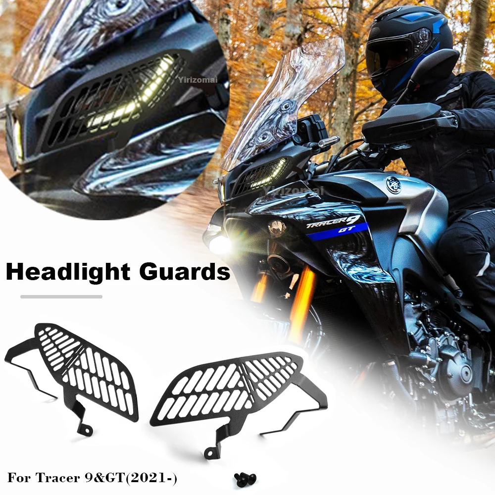 Защита для передних фар мотоцикла Yamaha Tracer 9 Tracer9 2021 | Автомобили и мотоциклы