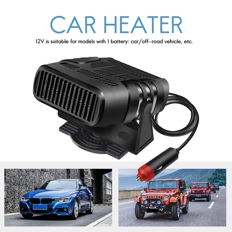 

Car Heater Universal Car Interior Window Mist Remover Portable