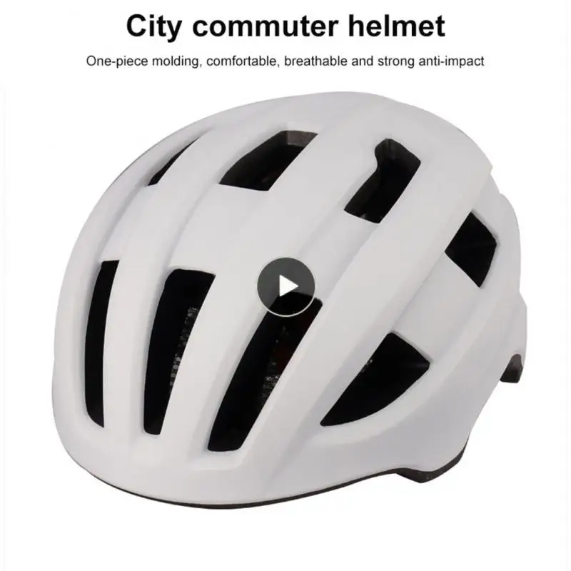 

Bicycle Helmet One-piece Moulding Mountain Road Outdoor Sports Safety Helmet Impact Resistance Breathable Protective Cap Gear