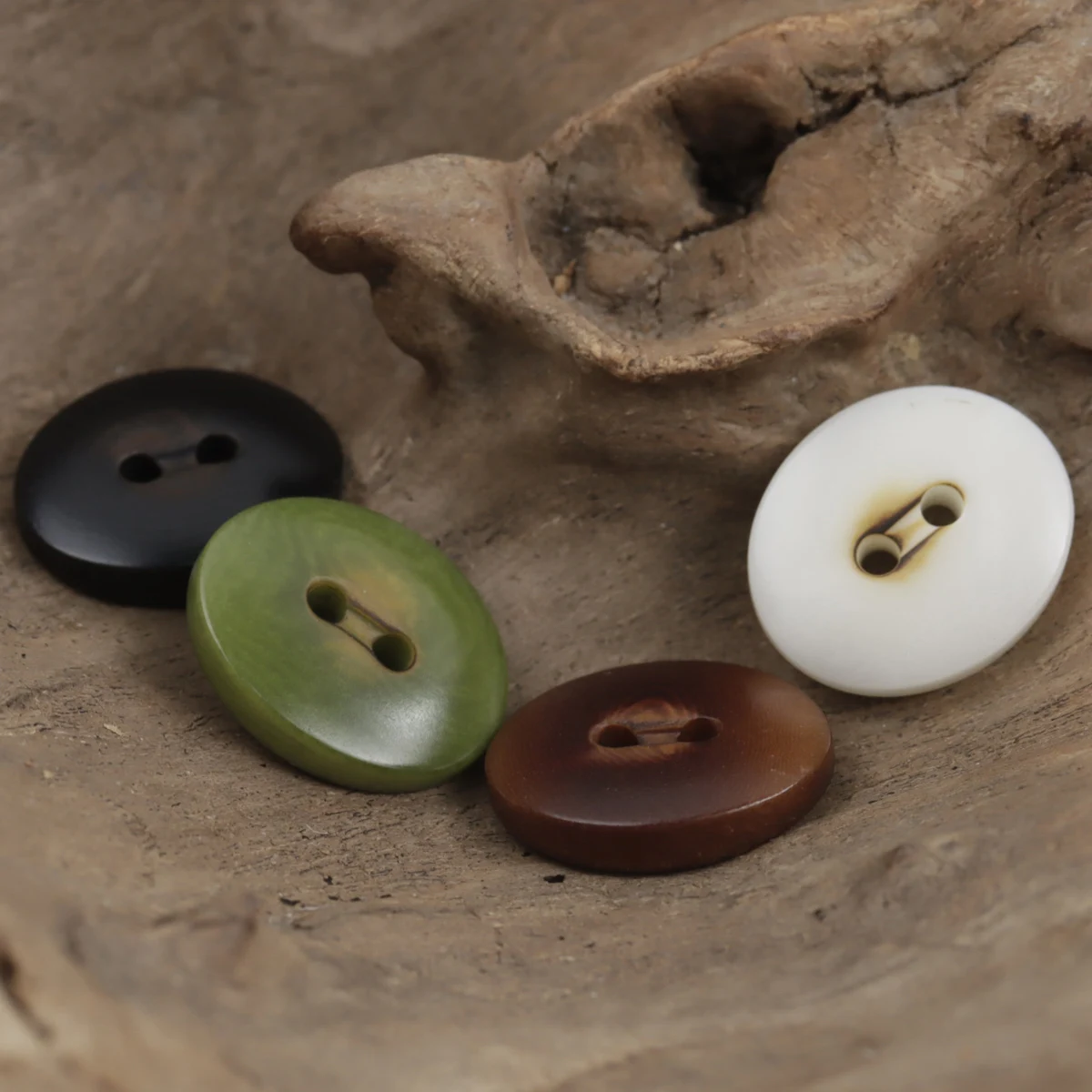 6 шт. милые овальные пуговицы Corzo Швейные аксессуары авокадо зеленого цвета с 2
