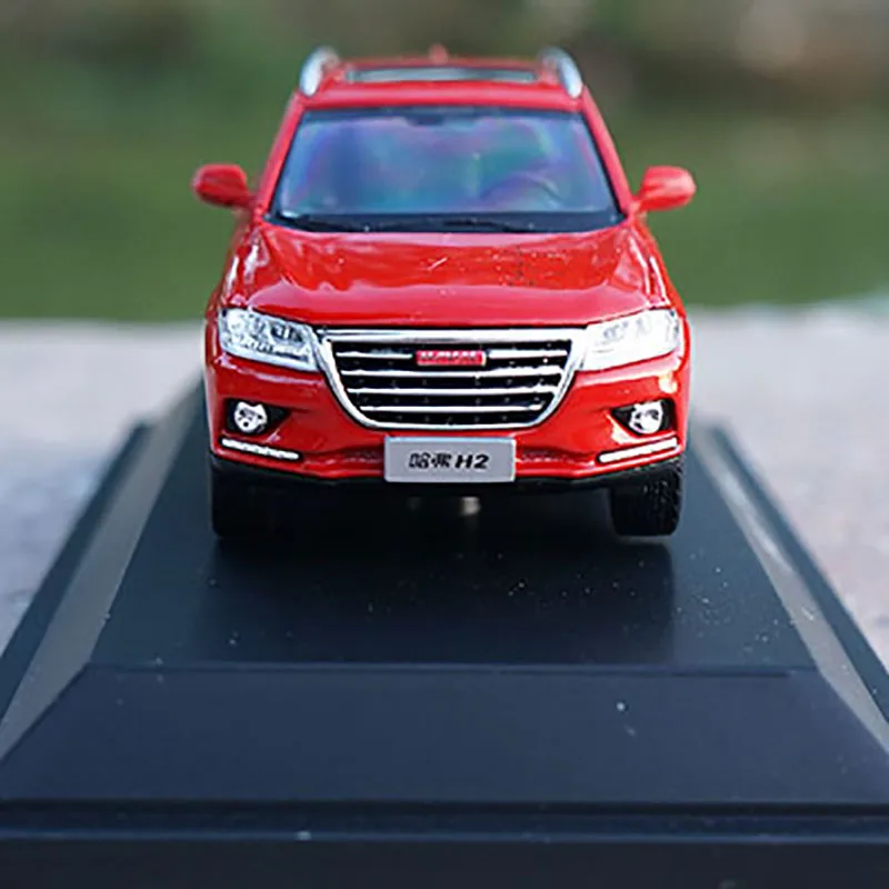 

Масштаб 1:43 Haval H2 модель автомобиля SUV, литье под давлением автомобиля, металлические игрушки, искусственные подарки, сувениры, коллекционные предметы