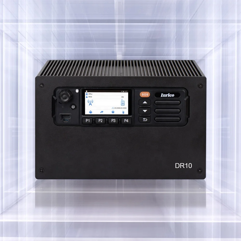 

High quality inrico 2.45 inch touch display gateway DR10 LMR convergence solutions support DMR connectivity