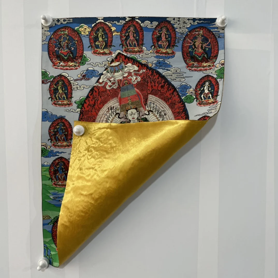Нашивка тибетского хвоста Thangka Броское украшение высокой четкости с mil manos pantalla