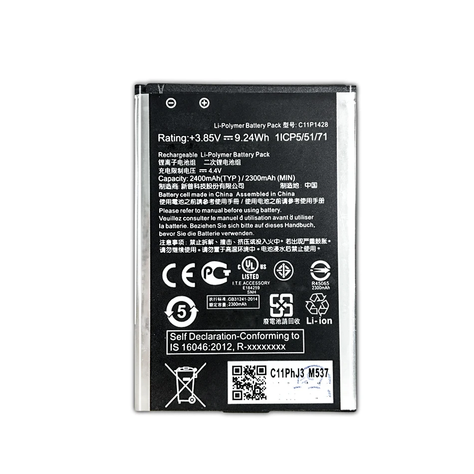 Аккумулятор B11P1415 для ASUS мобильный телефон ZenFone 4 5 6 2 3 Laser 0 Max Deluxe live A400CG Go ZC451TG Z00SD -