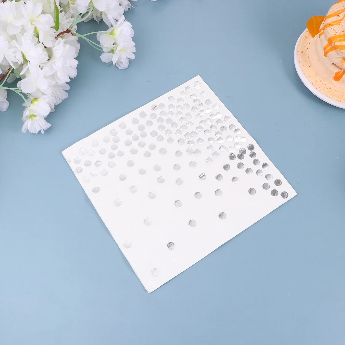 Бумажные салфетки для ужина свадьвечерние одноразовые печатные украшения кухни