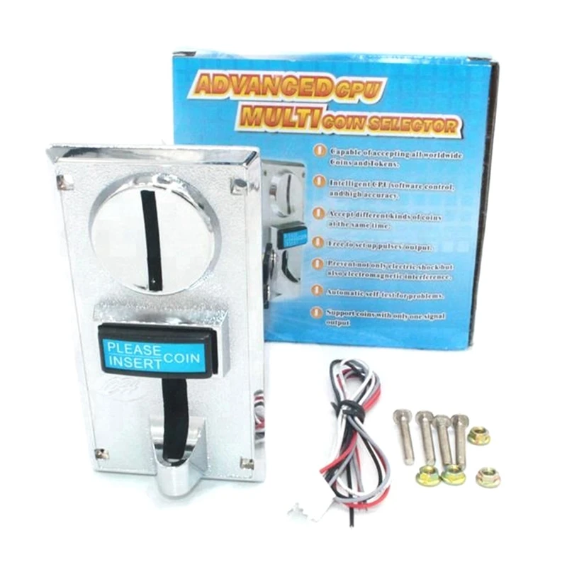 Многовалютный приемник монет память для самообслуживания стиральной машины