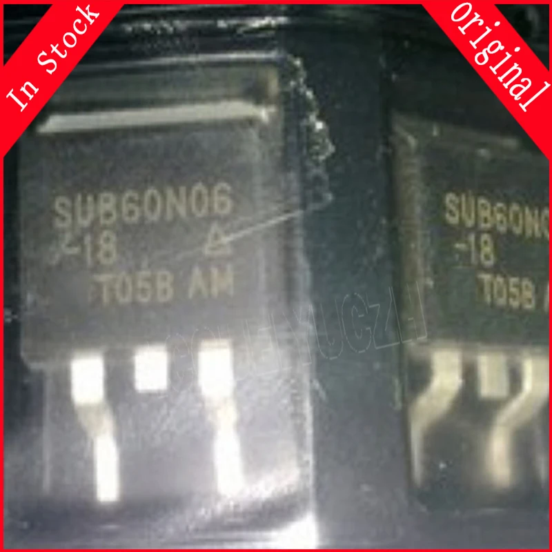 5 шт./Лот SUB60N06-18 T60N06HD TO263 SUB60N06 NTB60N06 60N06 TO-263 в наличии