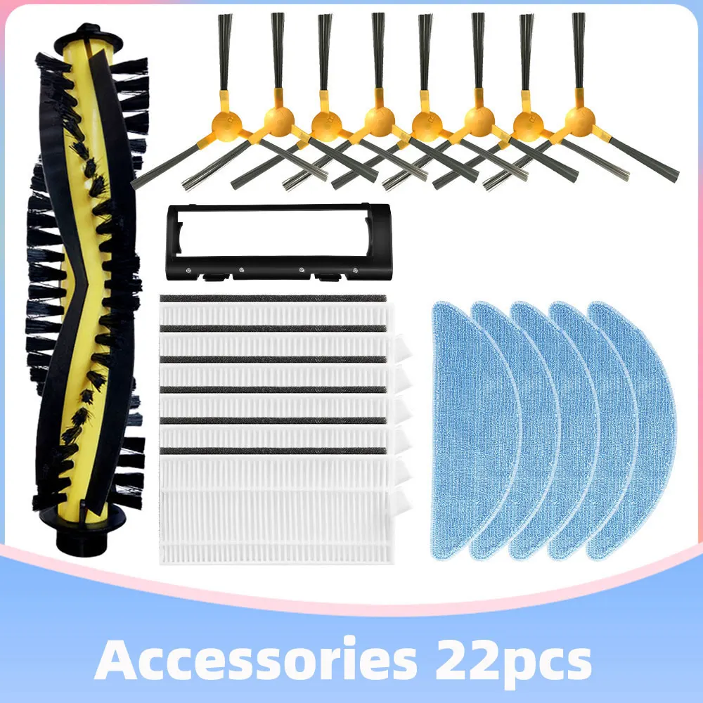 

Щетка для робота-пылесоса OSSIEAO к Neatsvor X500, X520, X600 Pro, Tesvor X500, T8, S6, Ikhos Create NetBot S15