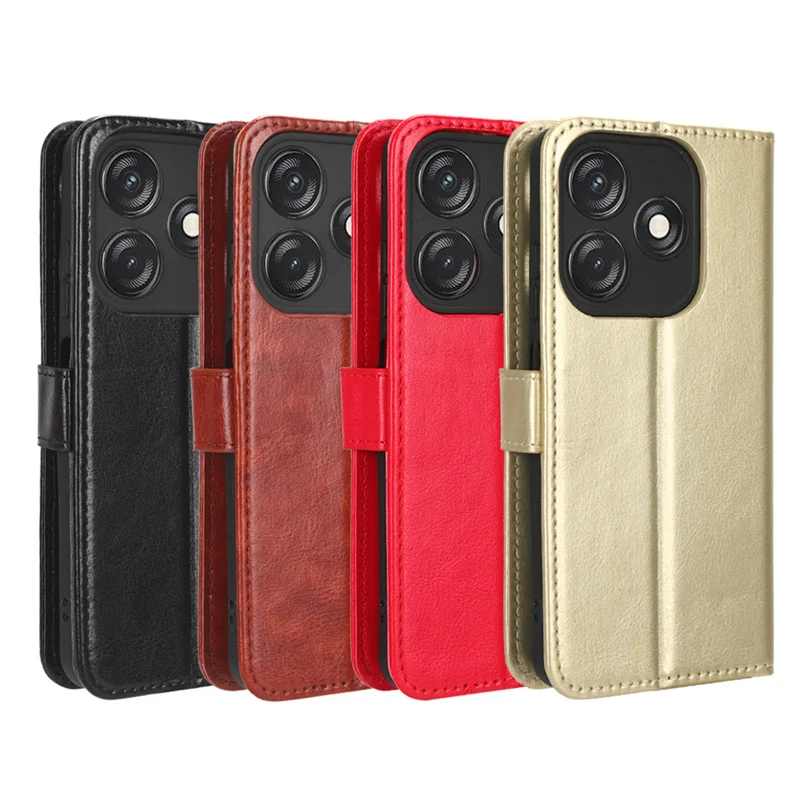 

Phone Case For Tecno Spark 10C Funda Magentic Kickstand Wallet Card Holder Book Cover on Capa Silicon Caso Skin