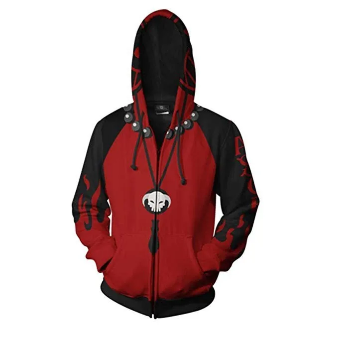 

Anime Hoodie Men/Women 3D Printing Fall Casual Sweatshirts Harajuku Loose Sweatshirts Men/Women Fashion Streetwear Zip Hoodie