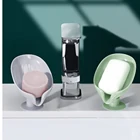 Мыльница в форме листа, туалетный столик дренаж для мыла, держатель для мыла, тарелка для хранения, кухонная зеркальная чашка, Коробка для мыла, гаджет для ванной комнаты