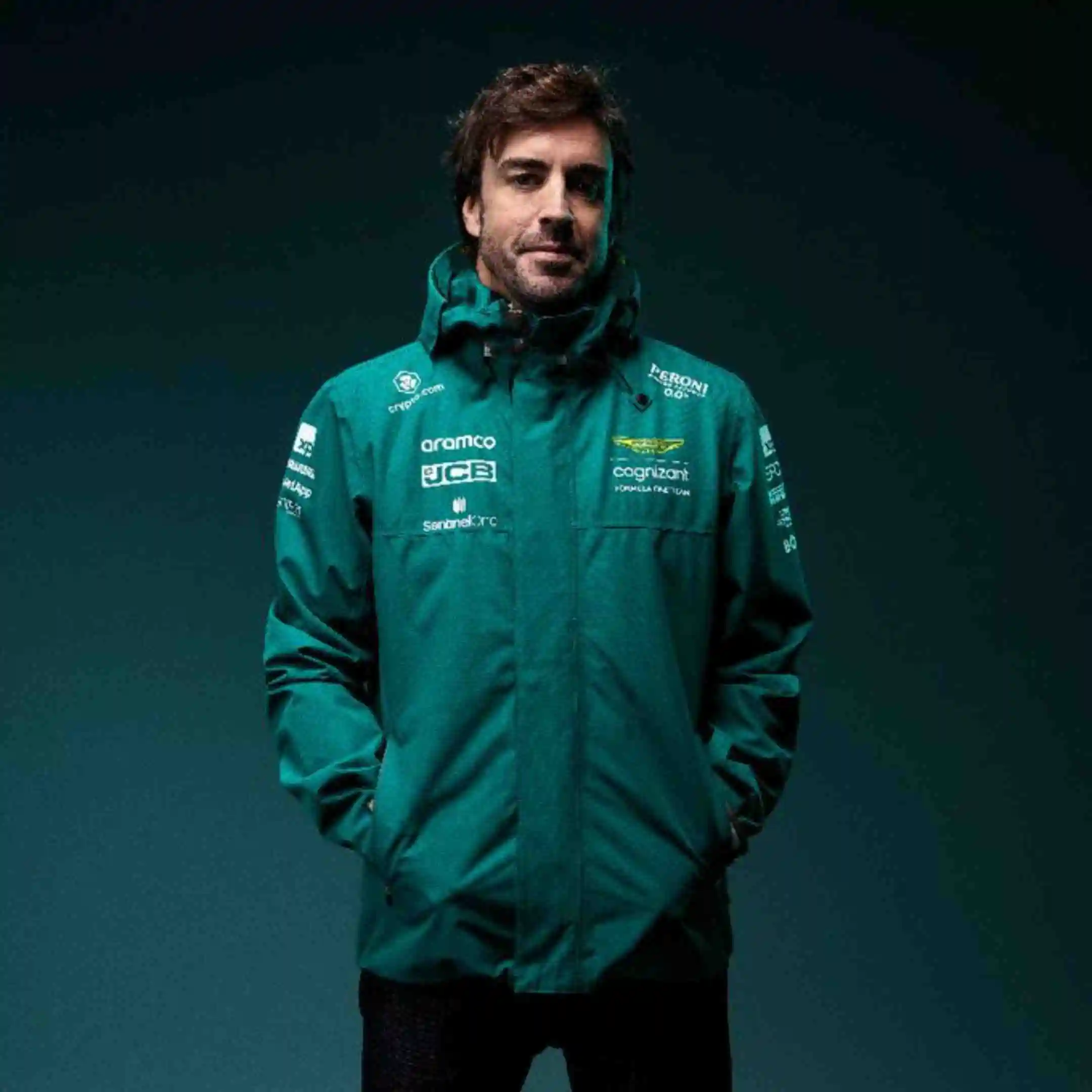 

2023 New Aston Martin F1 Men's and Women's Mountaineering Hooded Jackets and F1 Team Uniforms Formula One Racing Suit Racing Des