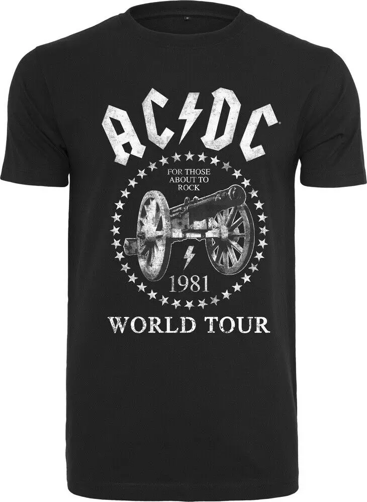 

Merchcode T Shirt AC DC For Those About To Rock Tee Black