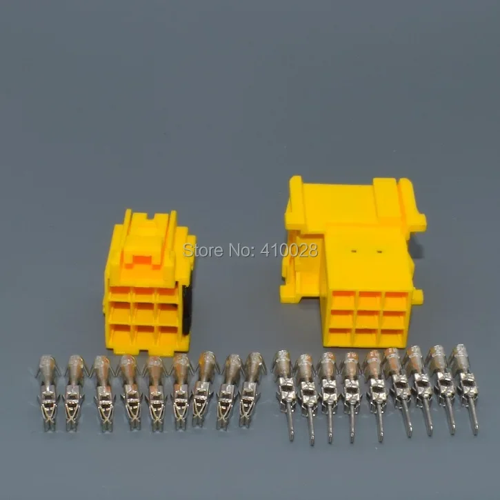 worldgolden 9 Pin 967621-1 1-967621-1 Automotive Connector Auto Wiring Harness Socket