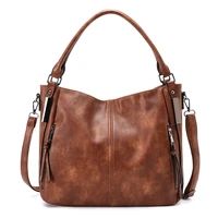 casual handbag 2022 europes new handbag tote bag retro brown joker trend shoulder diagonal bag