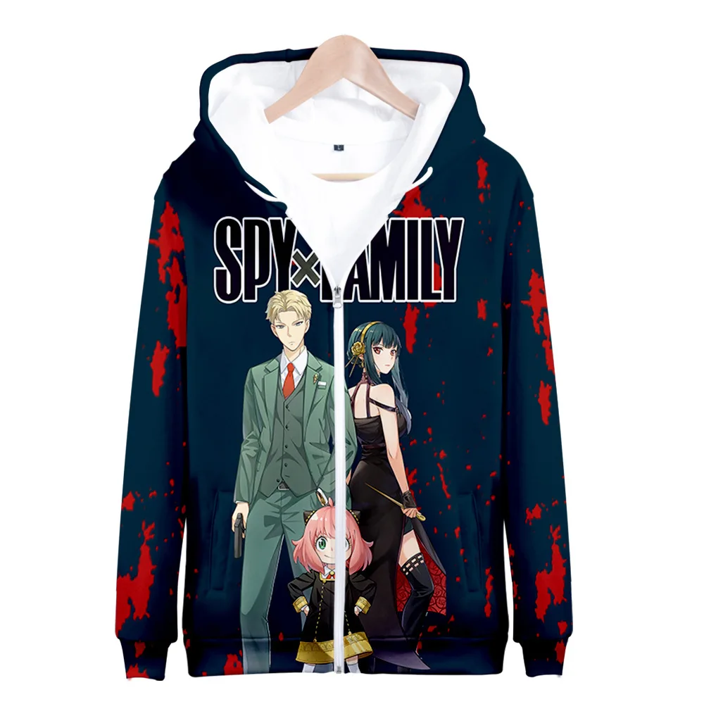 

Hot Anime Spy X Family Forger Anya Kids Hoodies 3d Print Sweatshirts Boys Girls Unisex Hooded Fashion Sweatshirts Cute Kids Coat