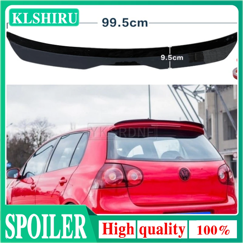 

Car Rear Roof Lip Spoiler for Volkswagen VW Golf 5 V MK5 R32 GTI 2006 2007 2008 2009 Rear Window Spoiler ABS/Fake carbon fiber