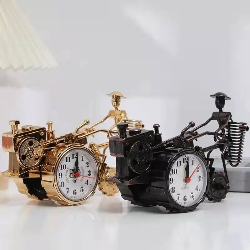 

Classical Alarm Clock Tractor model Tabletop Household decoration Wake up artifact Gifts for boys and girls in graduation season