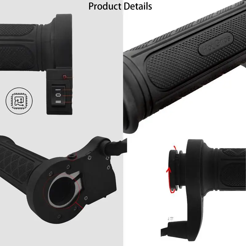 12 В обогреватели для квадроциклов регулируемая температура горячая крышка руля