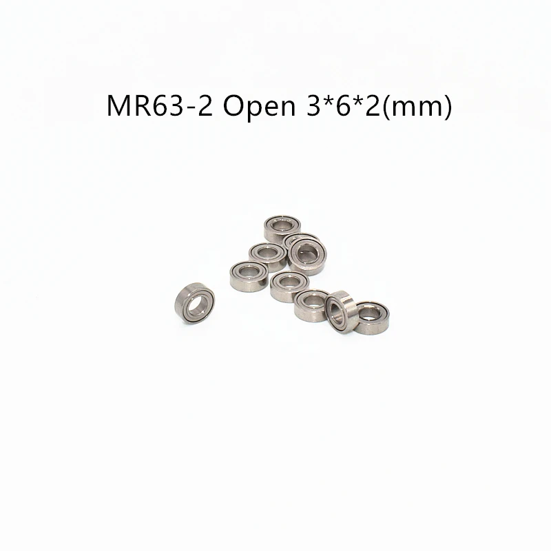 

Миниатюрные хромированные стальные подшипники MR63/2ZZ Afortunado