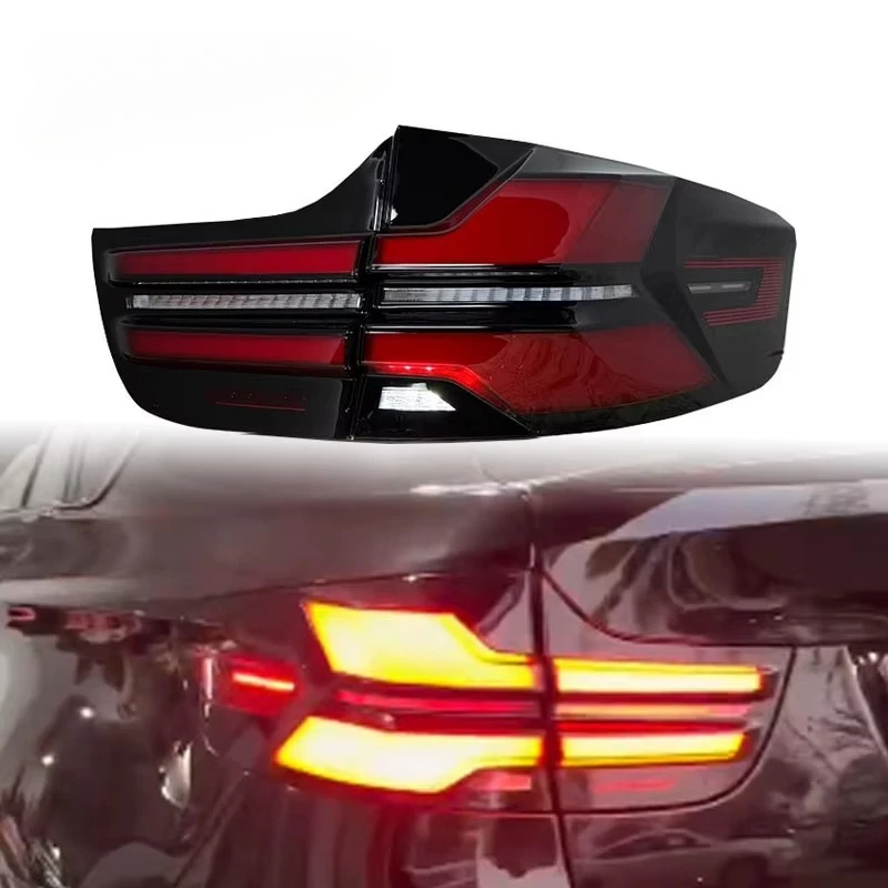 

Sewiyolin автомобильные светодиодные фары в сборе для BMW X6 E71 2008-2014, противотуманные фары DRL, стоп-сигнал поворота, Plug and Play