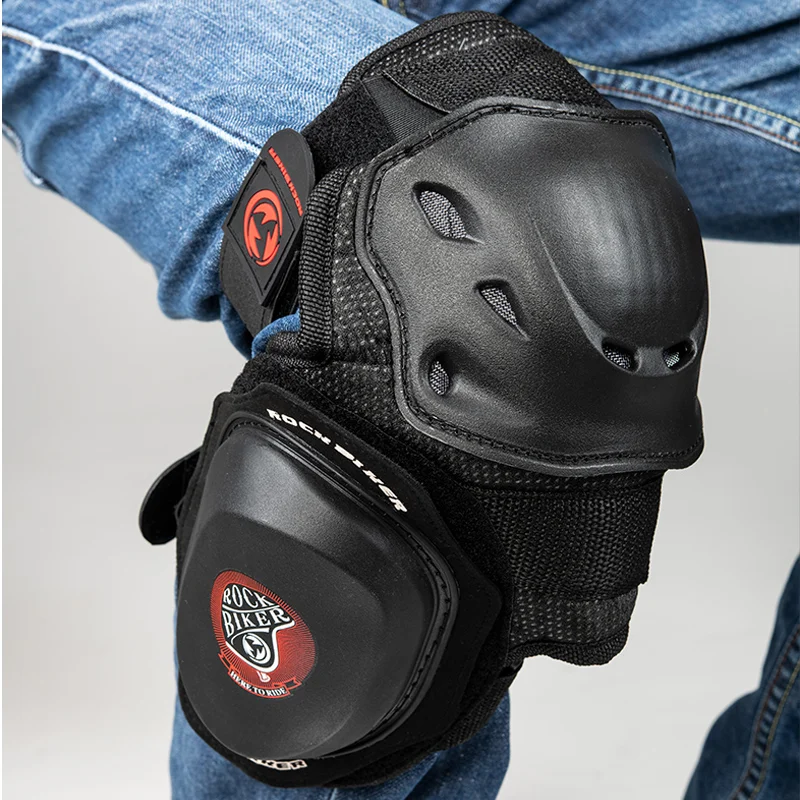 Knee Brace RBK-02 Racing Off-road Protection Knee Pads Off-road Anti-fall Slider Knee Protectors Motorcycle Protection