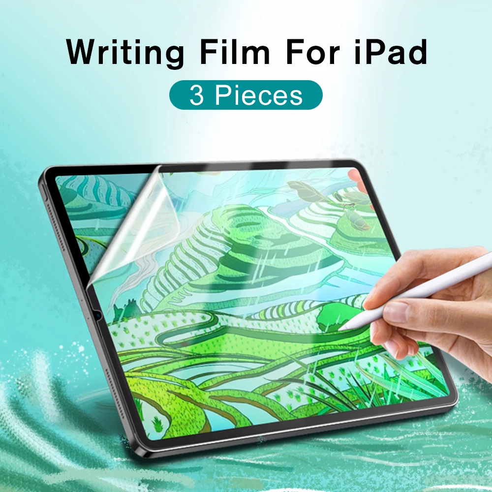 3pcs For Apple iPad 2022 Writing Paper Screen Protector For Ipad2022 Ipad10th Ipad 10th Gen 10.9 Inch Tablet Drawing Soft Film