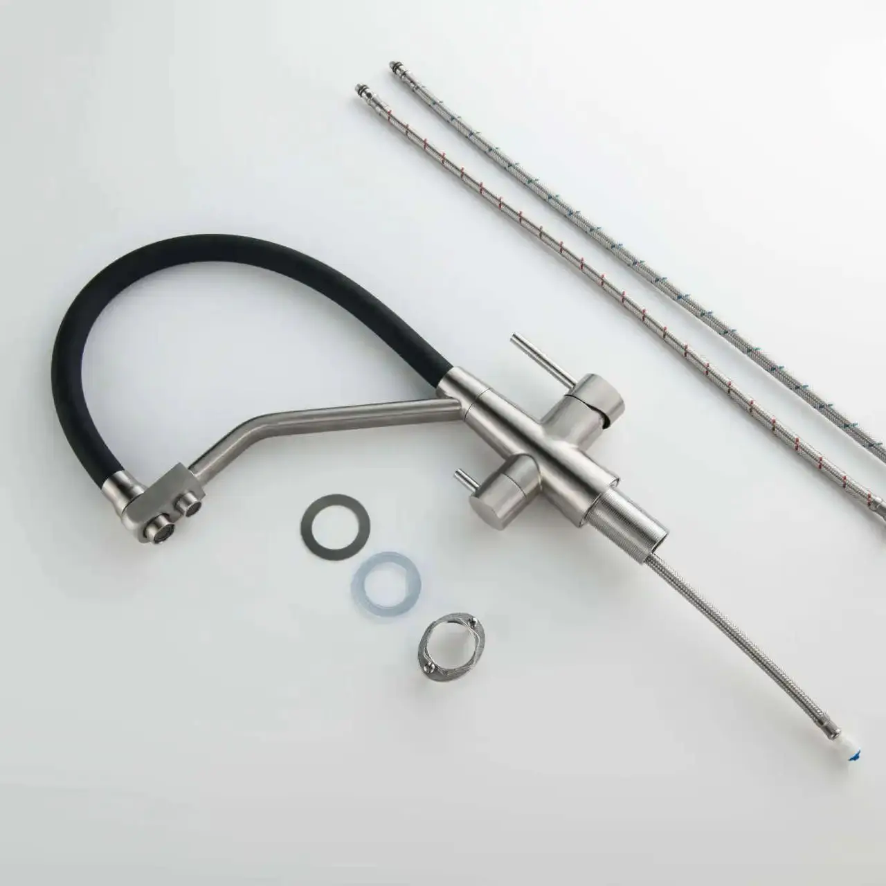 Кухонный смеситель с питьевой фильтрованной водой из нержавеющей стали 304