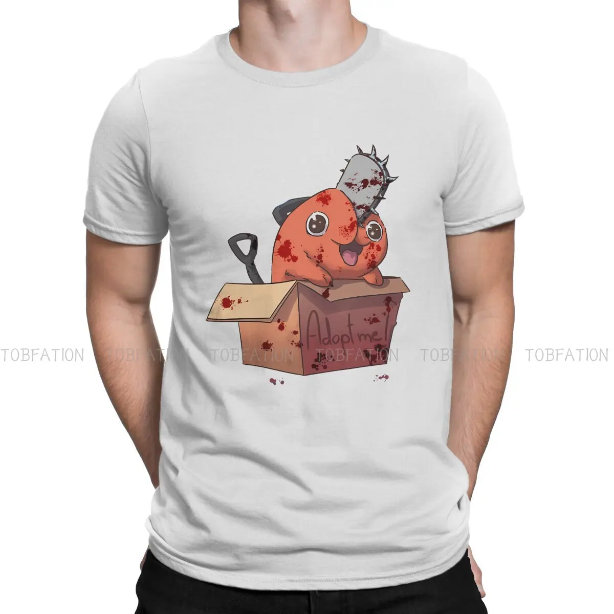 

Pochita Style TShirt Chainsaw Man Anime Comfortable New Design Graphic T Shirt Stuff Ofertas