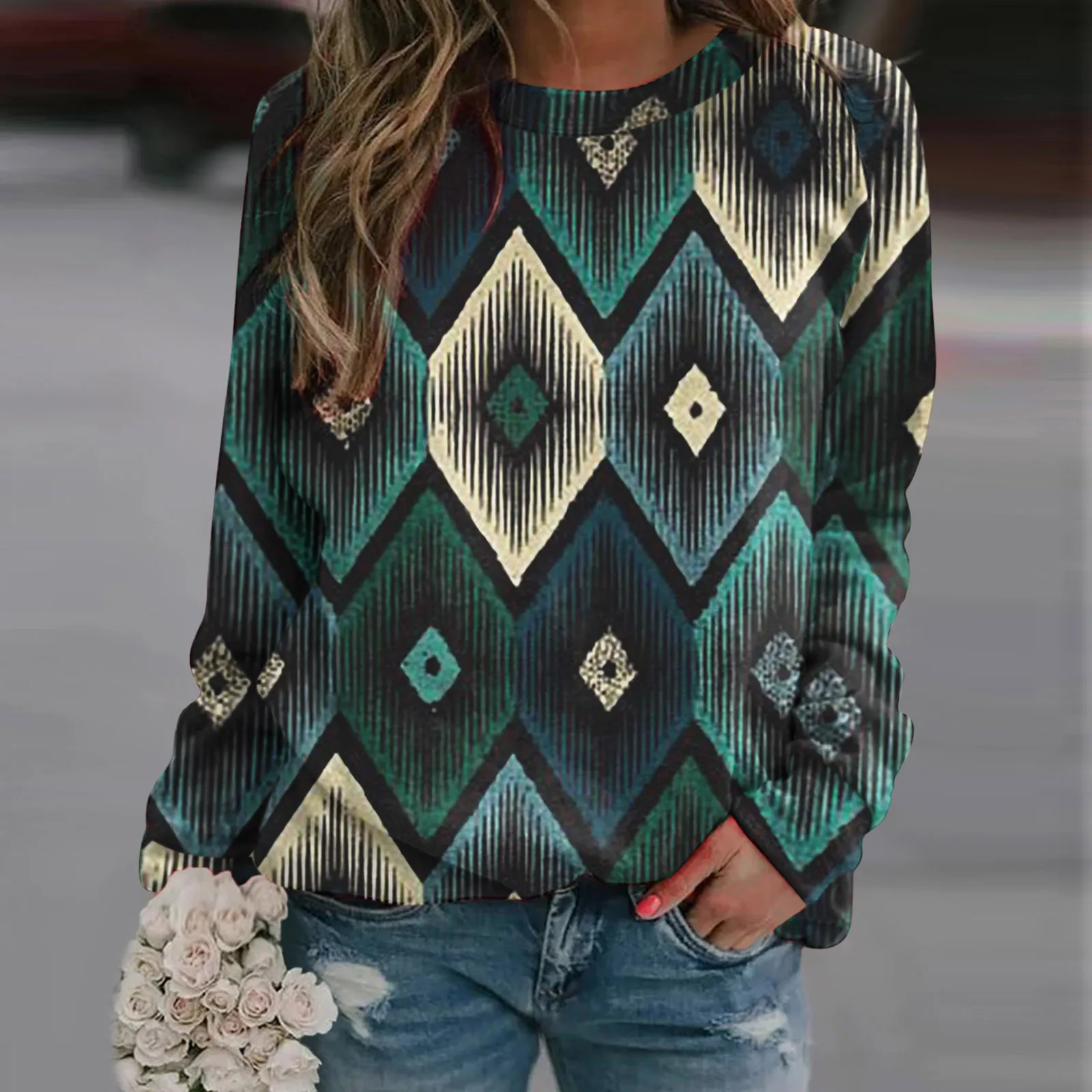 

Pullover Sweatshirt For Women Vintage Print Zip Fleece Jacket Women Womens Sweatshirts Hoodies Warm Hooded Sweatshirt Women